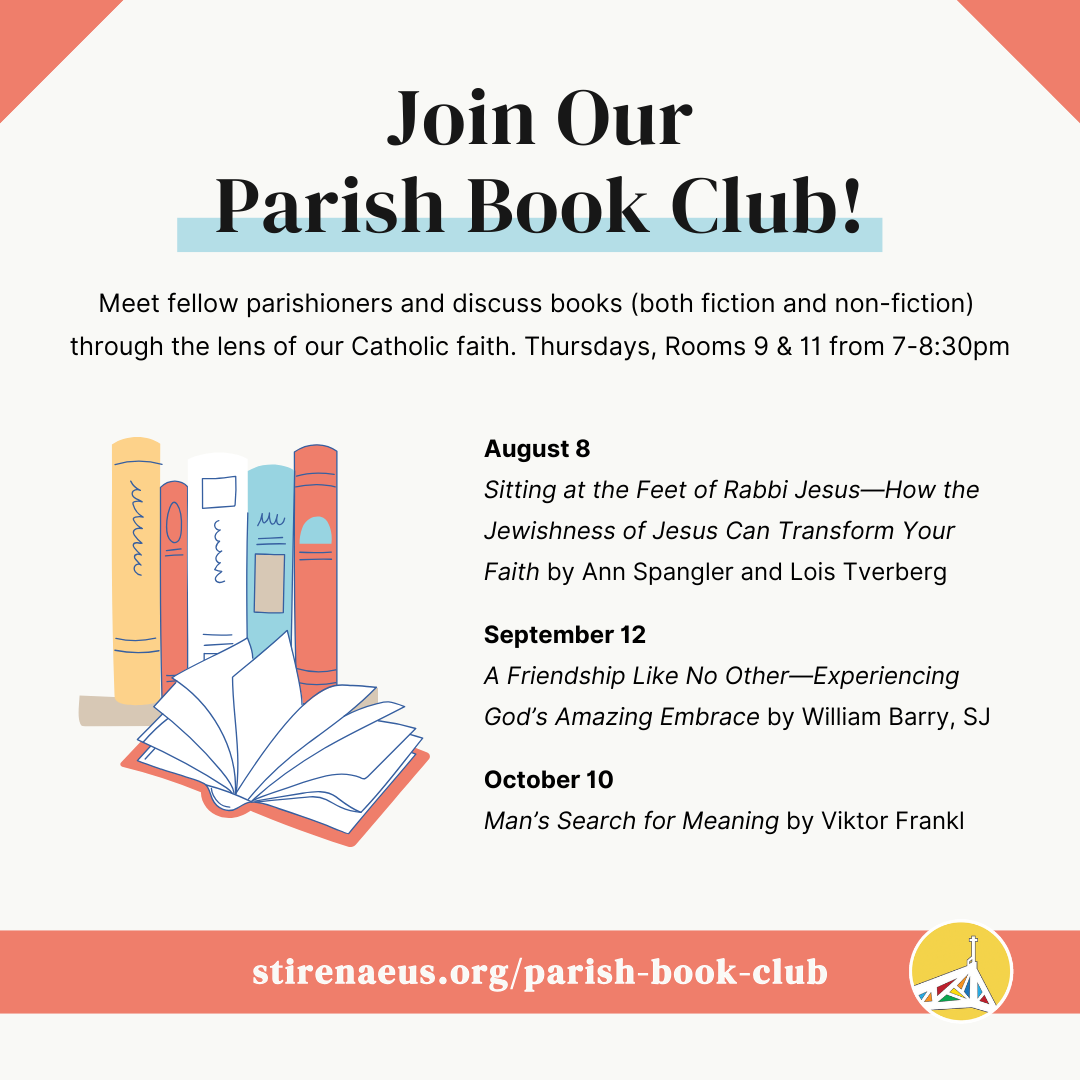 Parish Book Club upcoming books