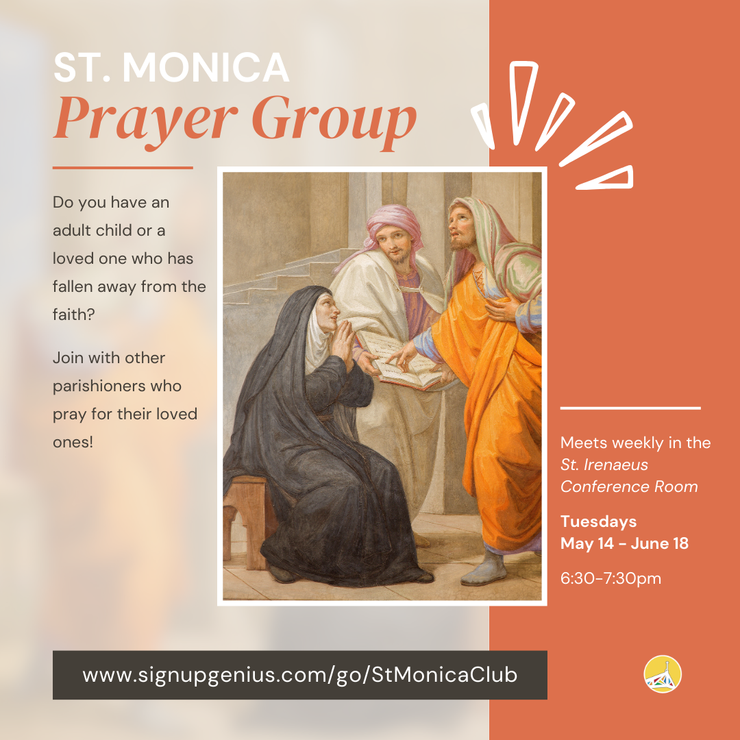 St. Monica Prayer Group graphic