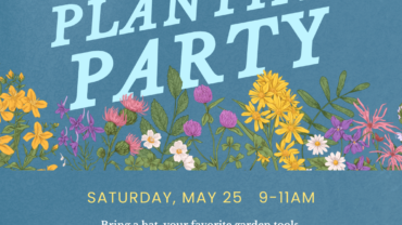 Planting Party Flower Graphic 2024