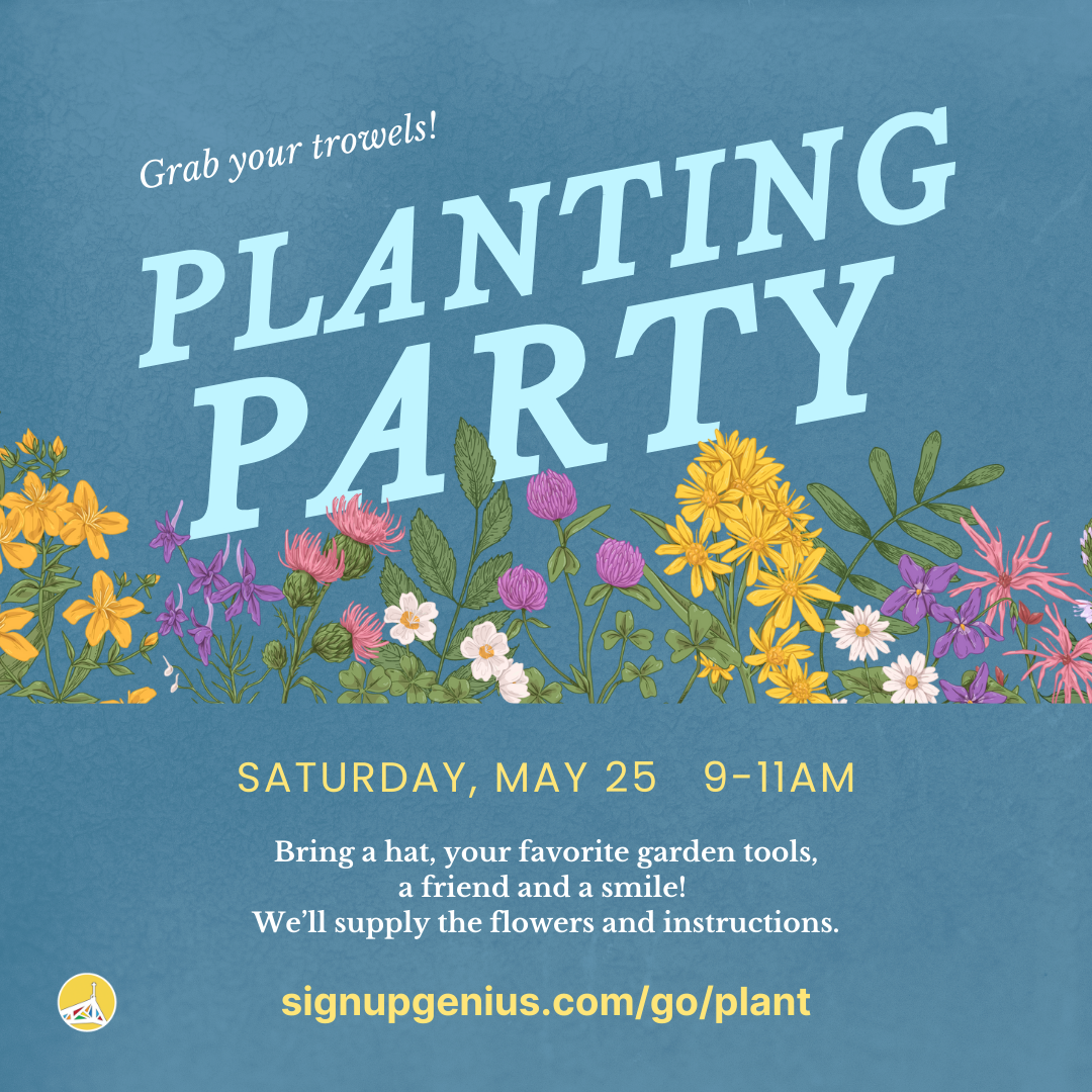 Planting Party Flower Graphic 2024