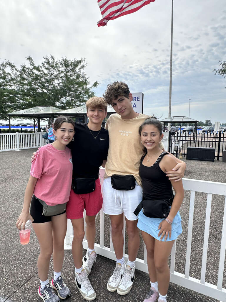 Group of teens at Cedar Point