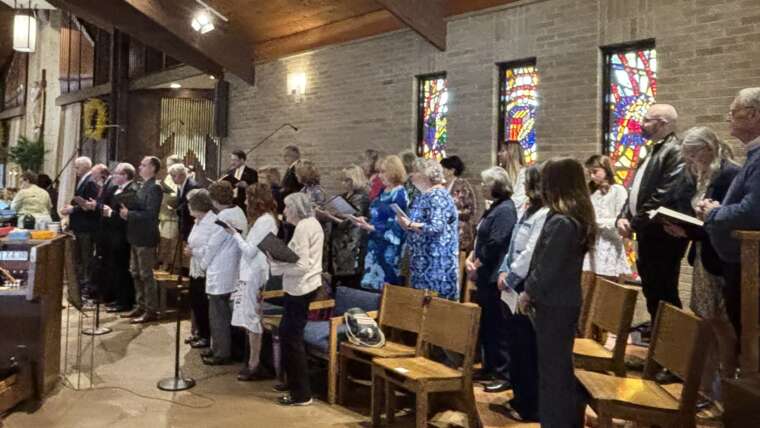 Photo of St. Irenaeus Adult Choir on Easter