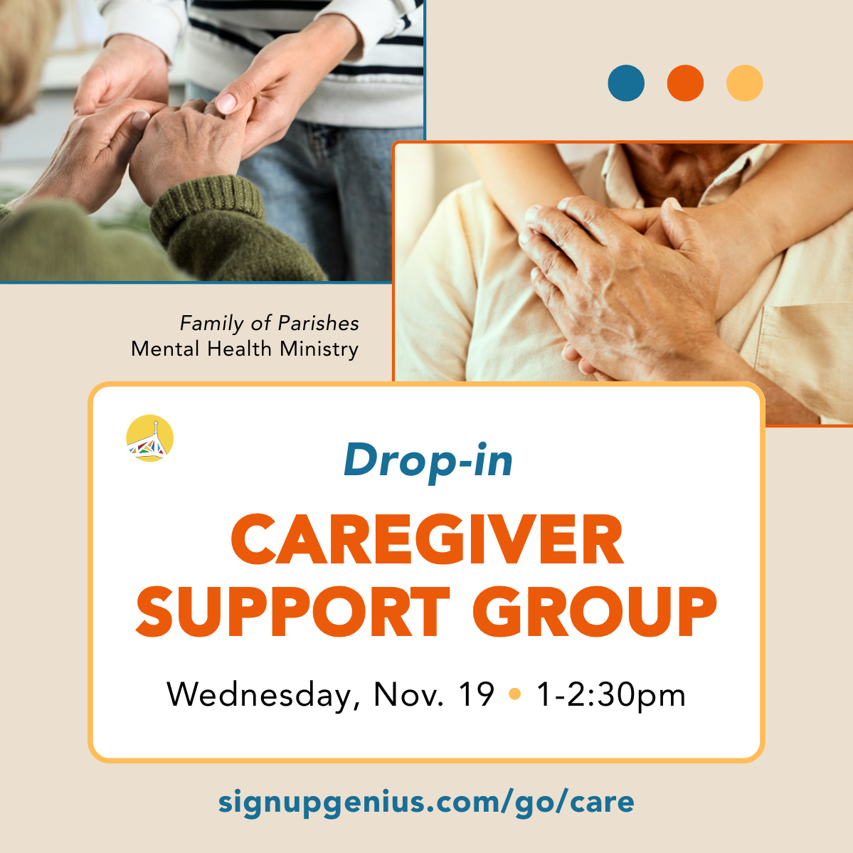 Drop-in Caregiver Support Group Nov. 19