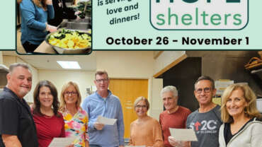 Hope Shelter Week Oct. 26 to Nov. 1