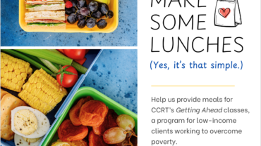 Make lunches for CCRT's Getting Ahead program