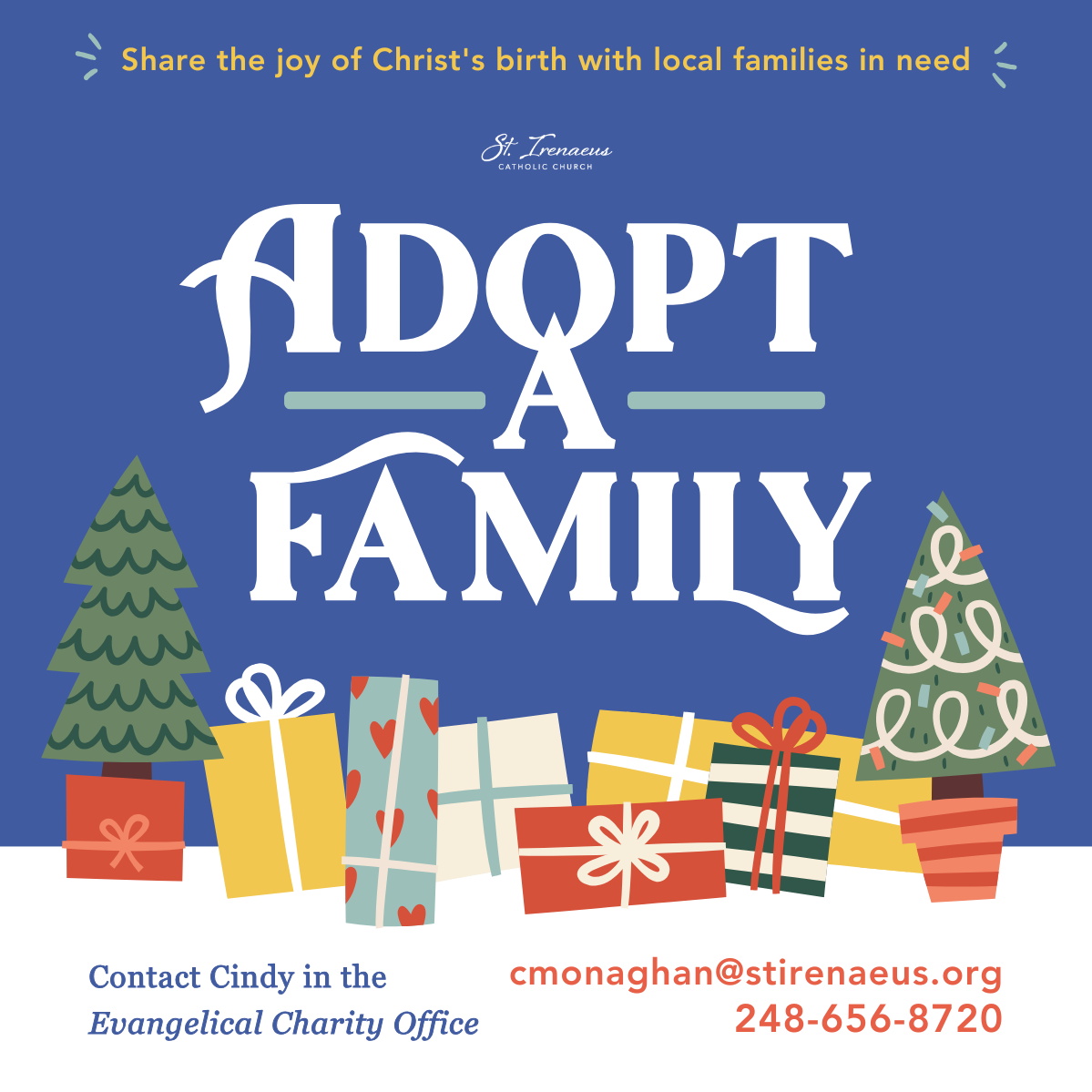 Adopt a Family this Christmas!