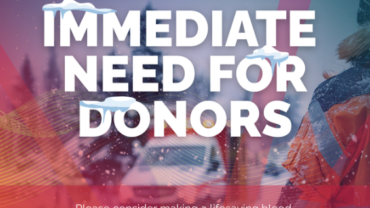 Immediate Need for Blood Donors