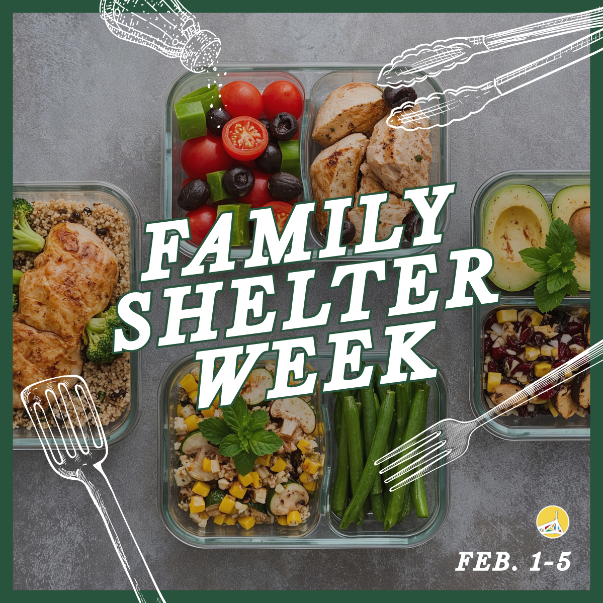 Serve at Family Shelter Week Feb. 1-5, 2026