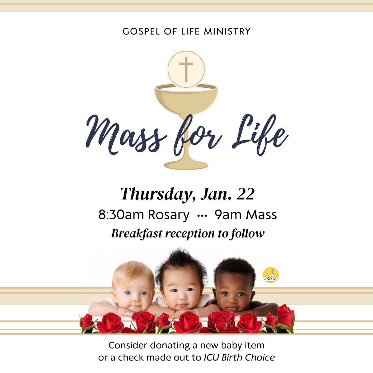 Mass for Life Jan. 22
