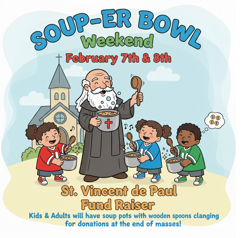 SVdP Donation Weekend Feb 2026