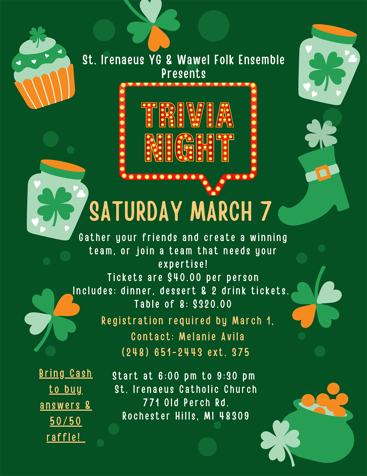 Trivia Night March 7