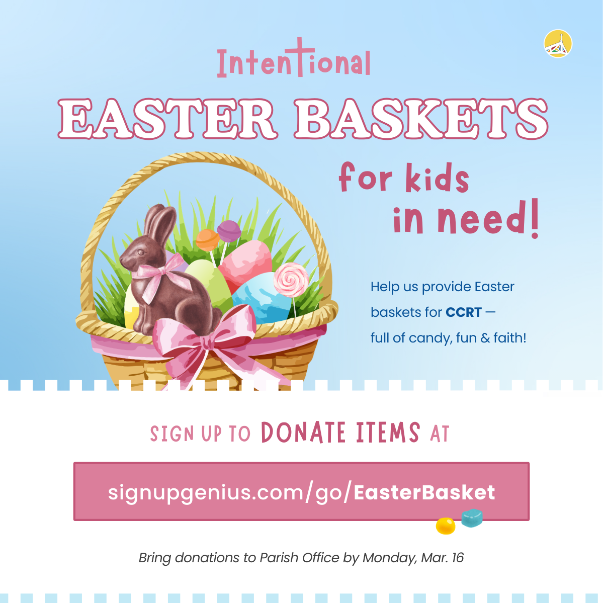 Easter Baskets for kids in need