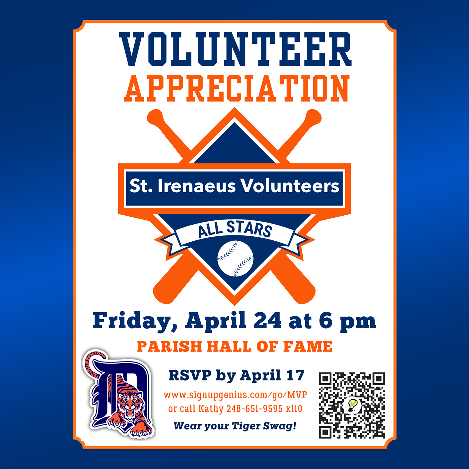 Volunteer Appreciation Dinner All Stars 2026