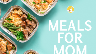 Meals for Mom with photo of packaged meals
