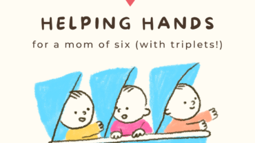 Help a mom of six with triplets