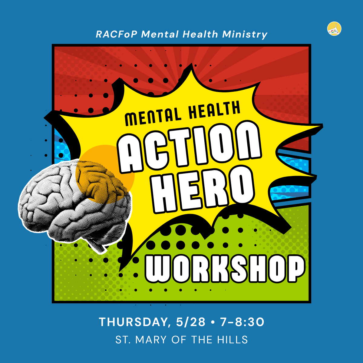 Mental Health Workshop May 28 at St. Mary of the Hills