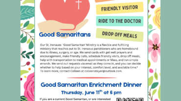Good Samaritan Ministry dinner June 11, 2026