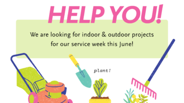 Let our teens help you during our Project People week