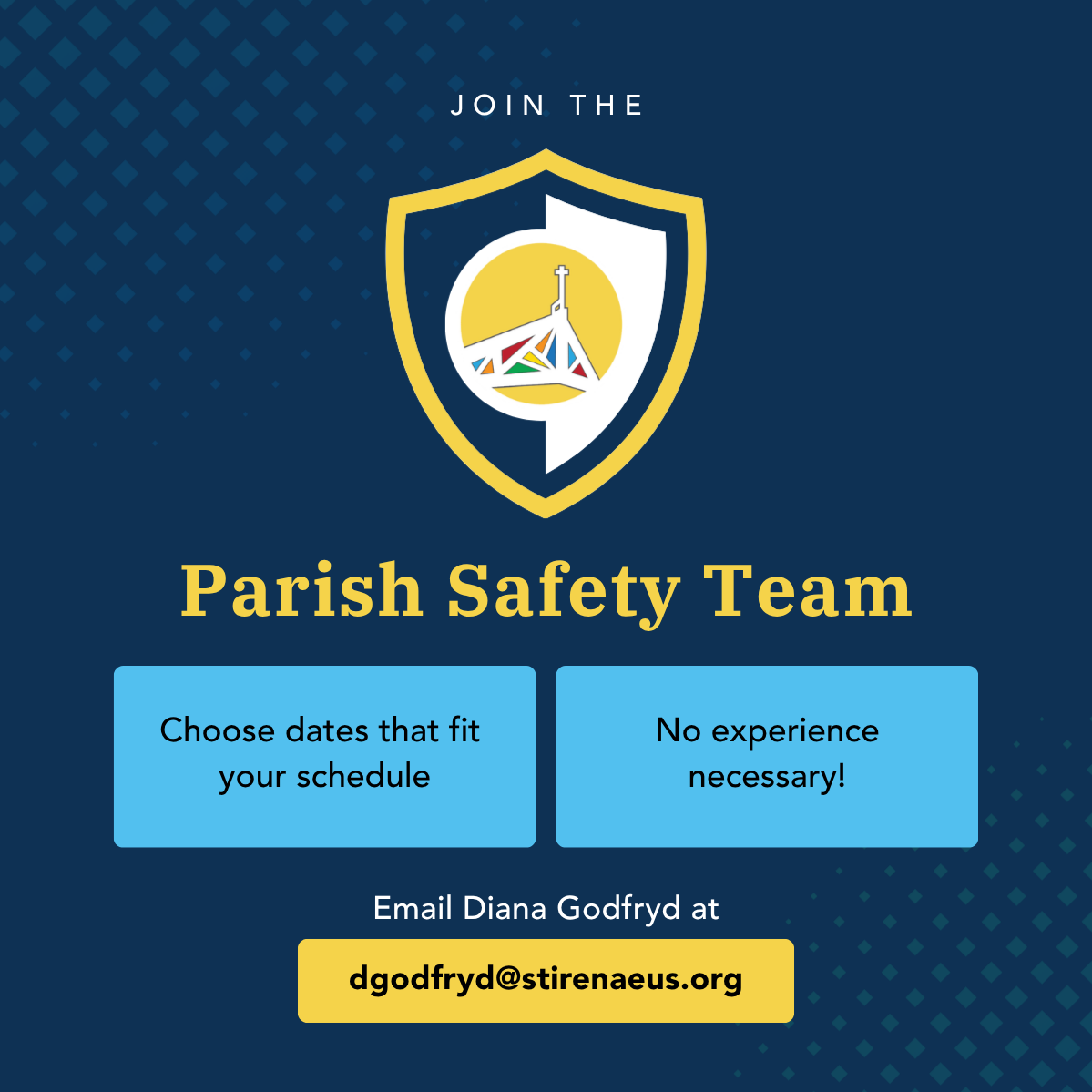 Join the Parish Safety Team