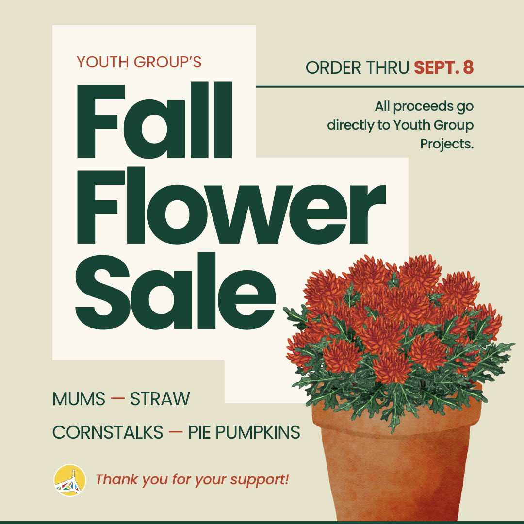 Youth Group Fall Flower Sale Fundraiser 2026