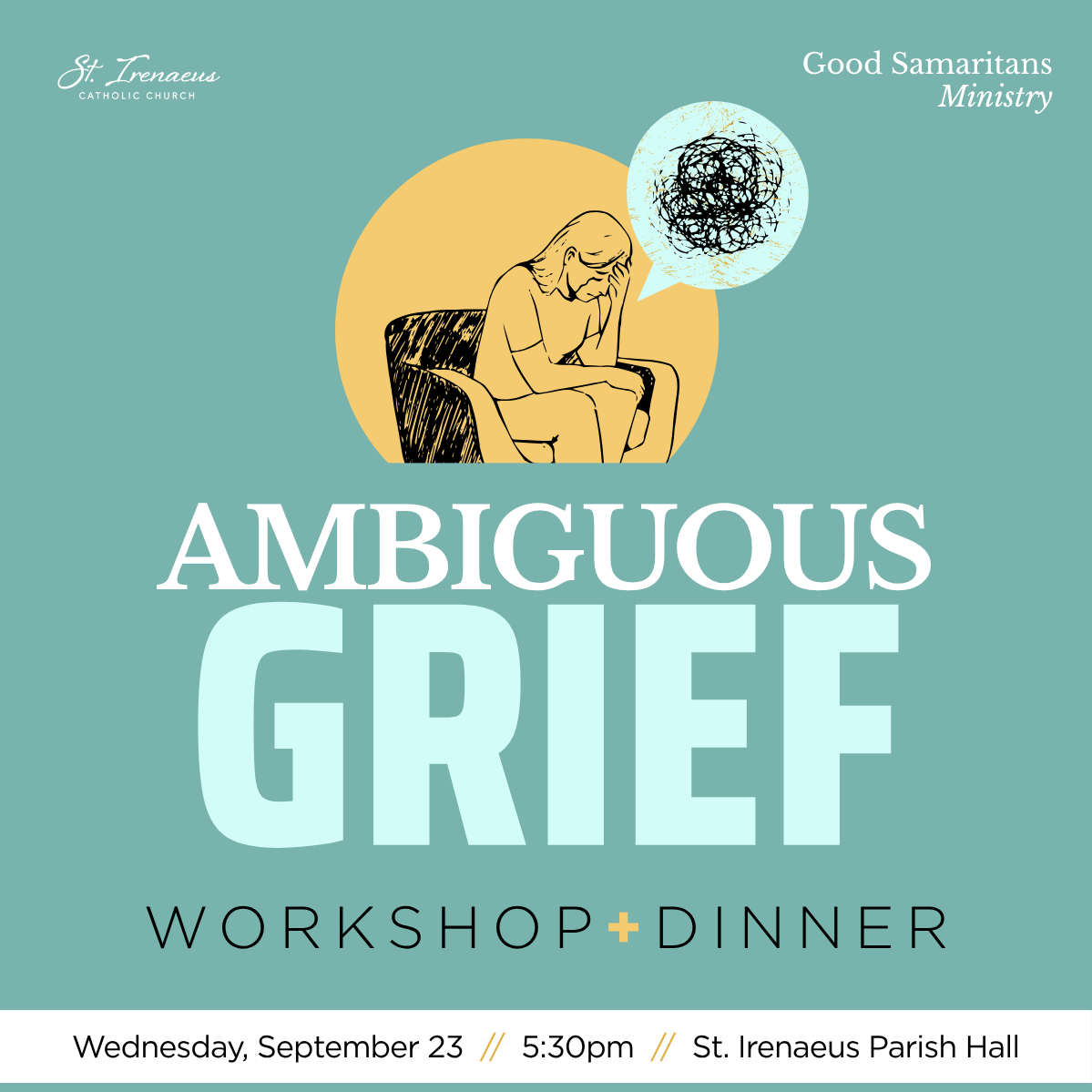 Join us for a workshop and dinner on ambiguous grief