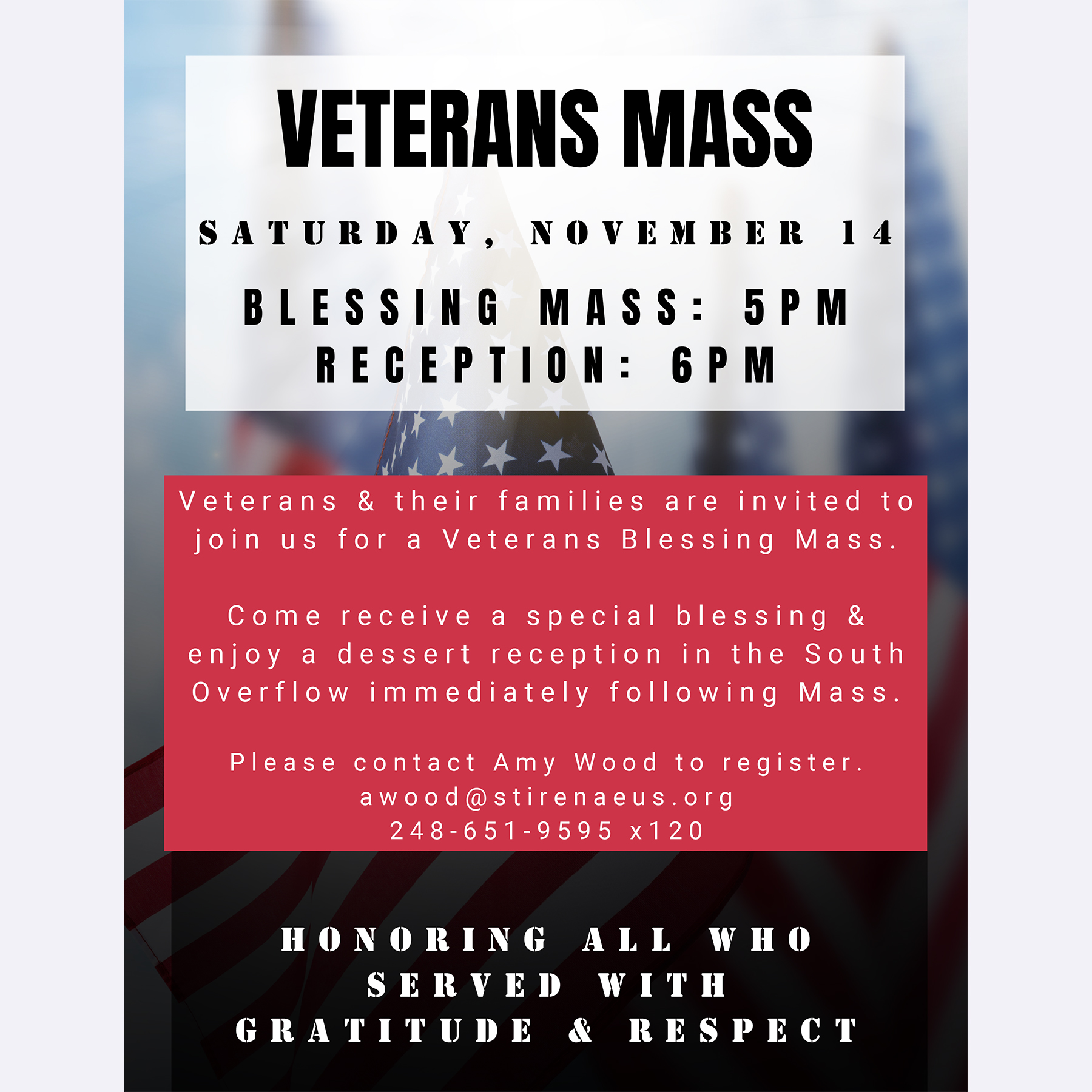 Veterans Mass 2026